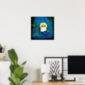 Poster Mermaid Penguin (Bureau à domicile)