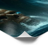 Poster Mermaid Poseidon (Coin)