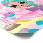 Poster Mermaid Premier anniversaire (Coin)