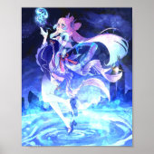 Poster mermaid-princesse (Devant)