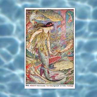 Poster Mermaid Queen of the Fishes