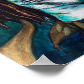 Poster Mermaid Se Détenant Tendely (Coin)