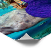 Poster Mermaid Seasons Series "McBeth" WINTER Art (Coin)