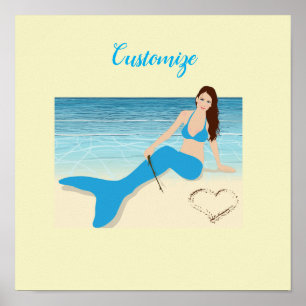 Poster Mermaid Valentine Thunder_Cove