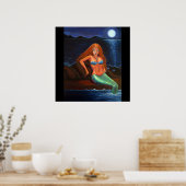 Poster Mermaid Wild - Imprimer (Cuisine)