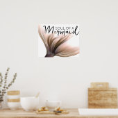 Poster #MermaidLife âme d'une sirène | Citer pourpre (Cuisine)