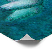 Poster "Mermaid's Polar Bear Kiss" (Coin)