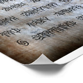 Poster Merrow détails 18x24 (Coin)