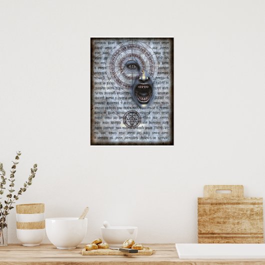 Poster Merrow détails 18x24 (Cuisine)