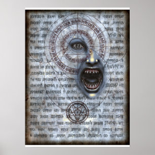 Poster Merrow détails 18x24