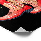 Poster Merry And Bright Cowgirl Boot Christmas Western Co (Coin)