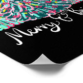 Poster Merry And Bright Nk Christmas Tree Xmas Holiday Wo (Coin)