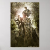 Poster Merry and Peregrin on Treebeard (Devant)