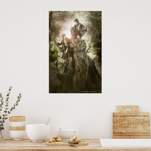 Poster Merry and Peregrin on Treebeard (Cuisine)