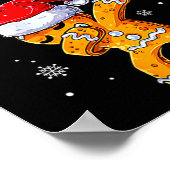 Poster Merry Christmas Dab Gingerbread Xmas Christmas Coo (Coin)