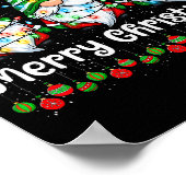 Poster Merry Christmas Gnomes Light Family Gnome Xmas Mat (Coin)