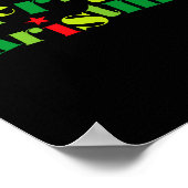 Poster Merry Christmas Modern Tygraphy (Coin)