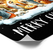 Poster Merry Christmas Nativity Scene North Star Baby Jes (Coin)