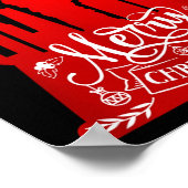 Poster Merry Christmas New York Skyline In Snow Globe Sno (Coin)