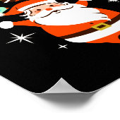 Poster Merry Christmas Santa Holiday  (Coin)