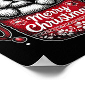 Poster Merry Christmas Shih Tzu Graphic Tee (Coin)