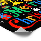 Poster Merry Christmukkah Hanukkah Christmas Tree Xmas Fa (Coin)