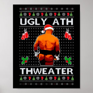 Poster Merry Chrithmith Kith My Ath Butt Viral Combate Me