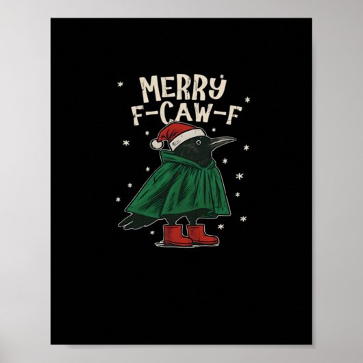 Poster Merry F-Caw-F (Devant)