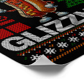 Poster Merry Glizzmas -christmas Glizy Matching Family Ug (Coin)