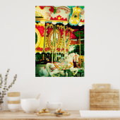 poster "Merry Go Round" (Keuken)