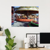 Poster Merry-Go-Round À L'Affiche De La Foire (Bureau à domicile)