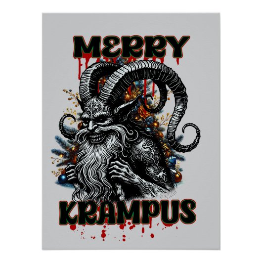 Poster Merry Krampus (Devant)