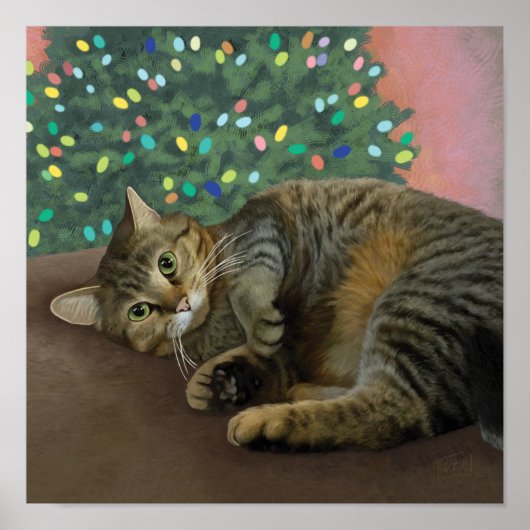 Poster Merry Mischief - Christmas Kitty (Devant)