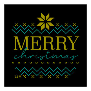 Poster MERRY NOËL drôle Noël