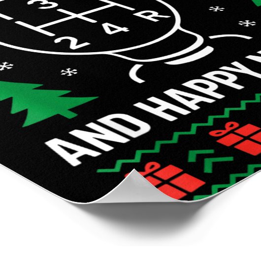 Poster Merry Shiftmas And Happy New Manual Driver Christm (Coin)