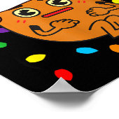 Poster Merry Spudmas Funny Tato Santa Holiday Lights Chri (Coin)