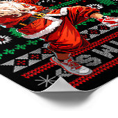 Poster Merry Swishmas Basketball Ugly Christmas Xmas Men (Coin)