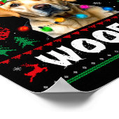 Poster Merry Woofmas Yellow Labrador Christmas Ugly Sweat (Coin)