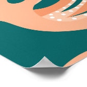 Poster Merveilles sous-marines : Octopus Starfish Dance (Coin)