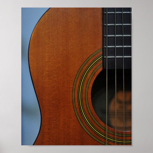 Poster Merveilleuse basse guitare (Devant)