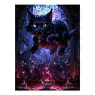 Poster Merveilleux Monde de Néon
