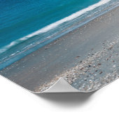 Poster Merveilleux Waiheke - Plage Onetangi (Coin)