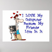 Poster Mes amis (Devant)