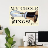 Poster Mes anneaux de choeur (Bureau à domicile)