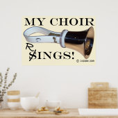 Poster Mes anneaux de choeur (Cuisine)