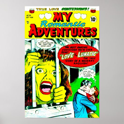 Poster Mes aventures romantiques (Devant)