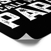 Poster Mes Bosses M'Appelent Papa Funny Grandpa Fête des (Coin)