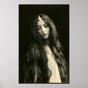 Poster Mes cheveux sont très longs