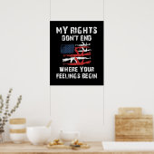 Poster Mes droits ne s'arrêtent pas là où vos sentiments (Cuisine)