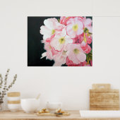 Poster Mes fleurs (Cuisine)